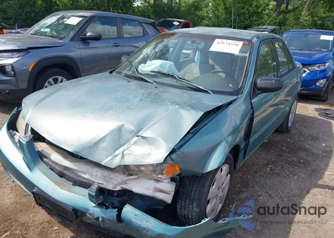 2001 Mazda Protege Es/Lx z USA, uszkodzony, nr VIN JM1BJ225X10435510